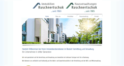 Desktop Screenshot of kuschnertschuk.de